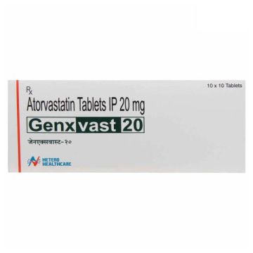 Genxvast 20 Tablet - Strip of 10