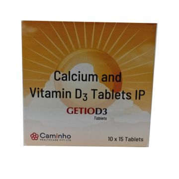 Getio D3 Tablet - Strip of 15