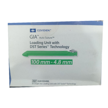 Covidien GIA10048L Green Auto Suture Loading Unit with DST Series Technology (100mm - 4.8mm) - Pack of 6