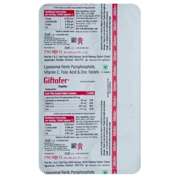 Giftofer Tablet - Strip of 10
