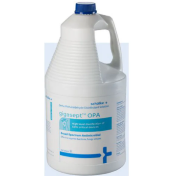 Schulke (70001125) Gigasept OPA Ortho Phthaladehyde Disinfectant Solution- 5L