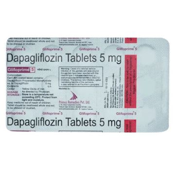 Glifoprime 5 mg Tablet - Strip of 15