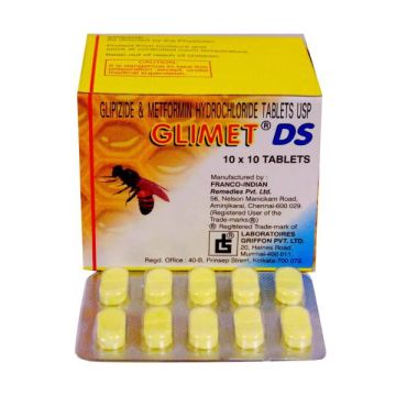 Glimet DS Tablet - Strip of 10
