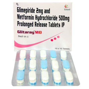 Glitaray M2 Tablet – Strip of 15