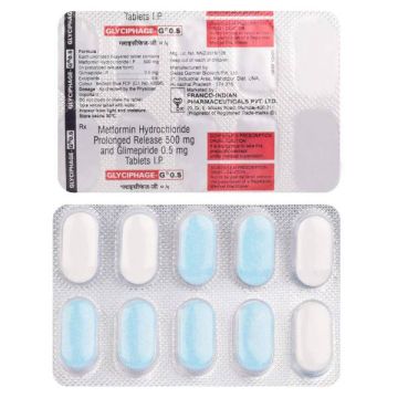 Glyciphage G 0.5 Tablet - Strip of 10