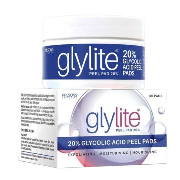 Glylite Peel Pads 20% Glycolic Acid - Pack of 30