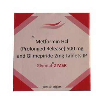 Glymial 2 MSR Tablet - Strip of 10