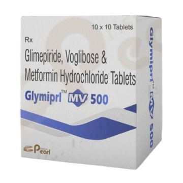 Glymiprl MV 500 Tablet - Strip of 10