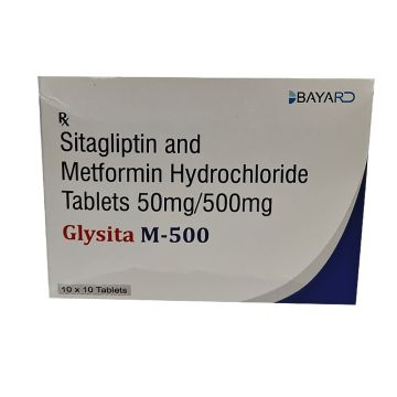 Glysita M 500 Tablet - Strip of 10