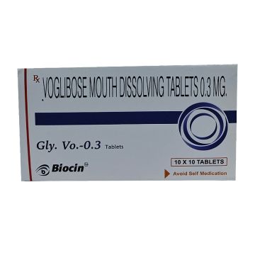 Gly Vo 0.3 Tablet - Strip of 10