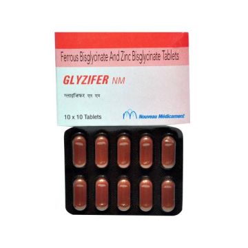 Glyzifer NM Tablet - Strip of 10