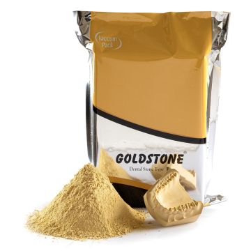 Goldstone Dental Stone (Class III Yellow)- 1kg Pack