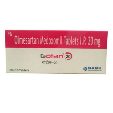 Gotan 20 mg Tablet - Strip of 10