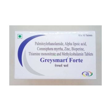 Grey Smart Forte Tablet - Strip of 10