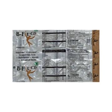 B Fit CD Tablet - Strip of 10