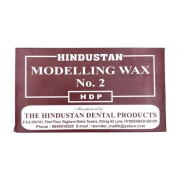 Hindustan Dental Modelling Wax No.2 - 12's Pack