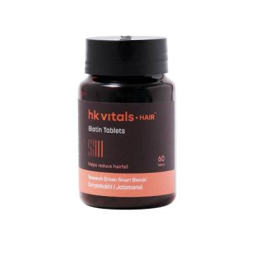 HK Vitals Biotin Tablets – Bottle of 60