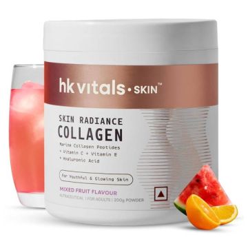 Hk Vitals Skin Radiance Marine Collagen Powder Mixed Fruit Flavour - 200 g