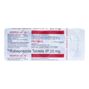 Hoperab 20 mg Tablet - Strip of 10