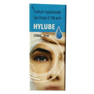 Hylube Eye Drops - 10 ml