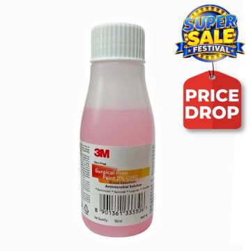 3M Skin Prepping Antiseptic Solution CHG+IPA 2% - 100ml