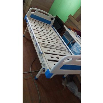 Semi-Fowler Bed (ABS) with Aluminium Side Rails and Mattress