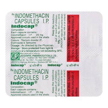 Indocap Capsule - Strip of 10