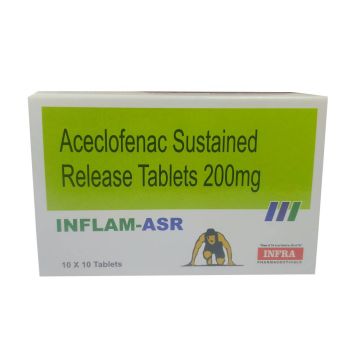 Inflam ASR Tablet - Strip of 10