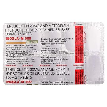 Inogla M 500 Tablet - Strip of 15