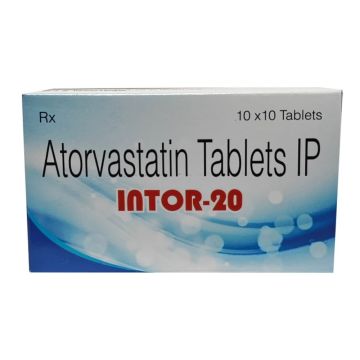Intor 20 mg Tablet - Strip of 10