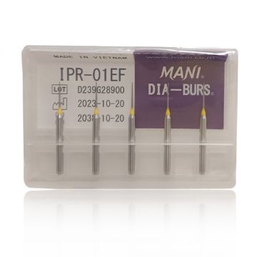 Mani (IPR-01EF) Inter Proximal Reduction Diamond Bur - 5's Pack
