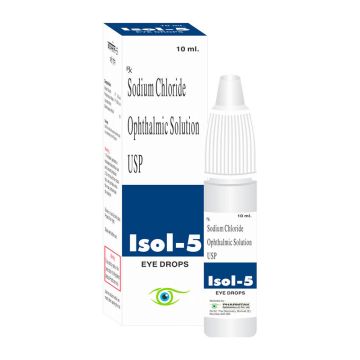 ISOL 5 EYE DROPS 10ML