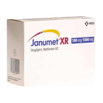 Janumet XR 100/1000 Tablet - Strip of 7
