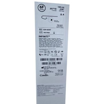 Cordis INFINITI 534620T (6F JL 4) Diagnostic Catheter - Pack of 1