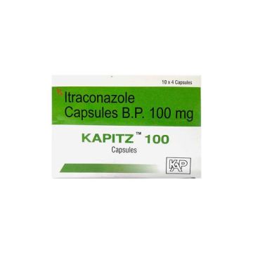 Kapitz 100 mg Capsules - Strip of 4