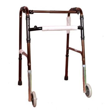 Karma WK-51 BR Folding Walker with Wheels