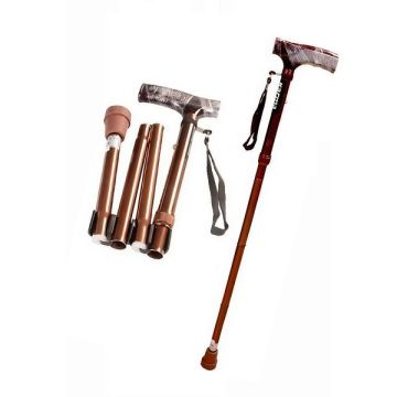 Karma (WS-131) Bronze Aluminum Adjustable Walking Stick