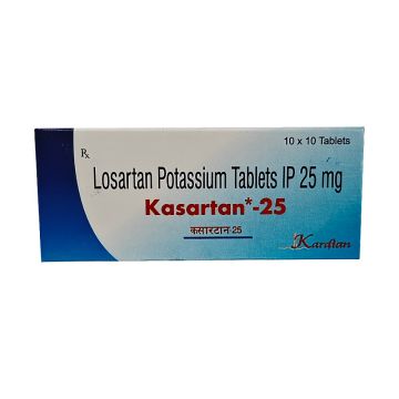 Kasartan 25 mg Tablet - Strip of 10