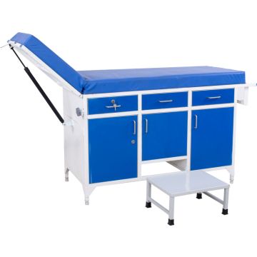 Examination Couch with Backrest (Gas Spring Operated)