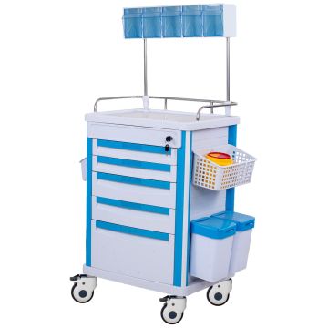 (KRAFT-500B) ABS Anaesthesia Trolleys