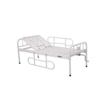 Kraft (144) One-Function Semi Manual Fowler Backrest Bed with Foam Mattress Classic