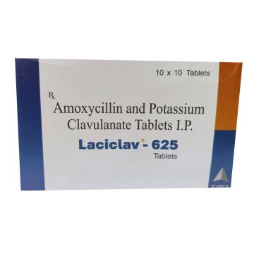 Laciclav 625 Tablet - Strip of 10