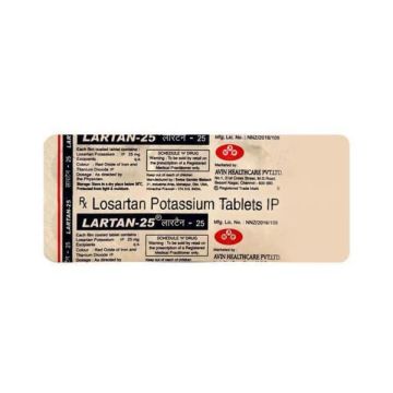 Lartan-25 Tablet - Strip of 10