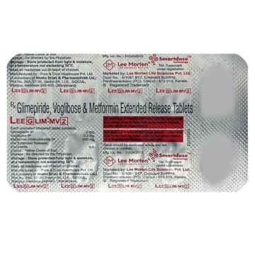 Leeglim MV2 Tablet - Strip of 10