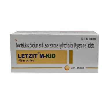 Letzit M Kid DT Tablet - Strip of 10