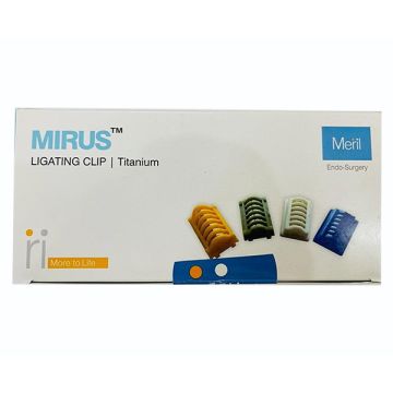 Meril Mirus Ligation Clip - 20's Pack