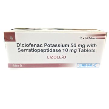 Lizole - D Tablet - Strip of 10