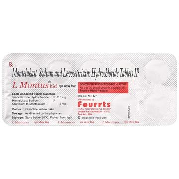 L Montus Kid Tablet - Strip of 10