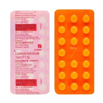 Lomofen Plus 2 mg Tablet - Strip of 20