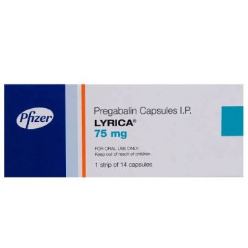 Lyrica 75 mg Capsule - Strip of 14